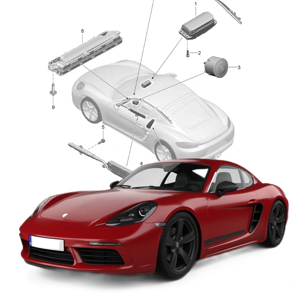 PORSCHE GERMANY Car Fitment 100% Tested Full Range Auto Accessories for Cayman 17-23