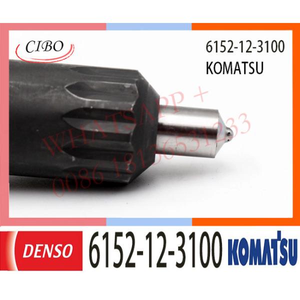6152-12-3100 motor 6152-12-3110 6D125 del inyector de combustible del motor diesel de KOMATSU 6152-12-3100 SA6D125E-2 PC400-6 WA470-3