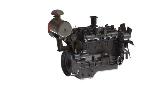Biogas 7.8L Lpg Gas Engine 700Kg for Natural Gas, Biogas