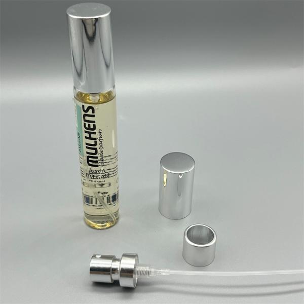 Premium Silver Perfume Pump Sprayer Chic Dispenser For Scents