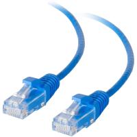 Conductor de cobre desnudo de la longitud del cordón de remiendo de la envoltura RJ45 del PVC el 1m