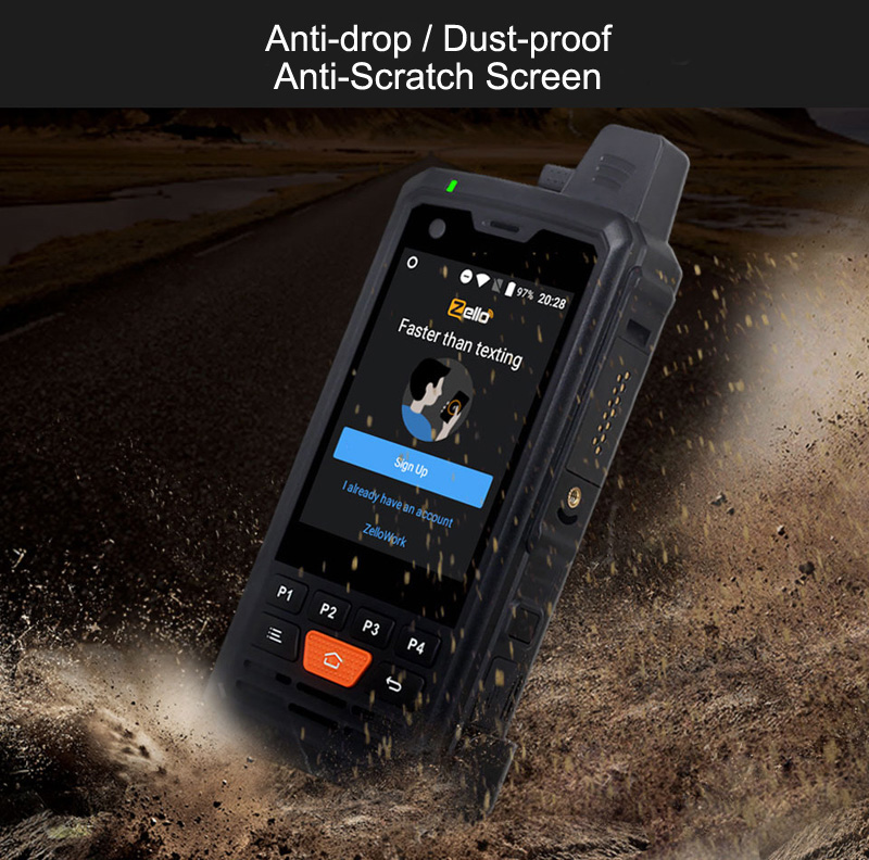 Звуковые кино экземпляра 4000mAh Handheld Walkie Copysim Caed SIM-карты