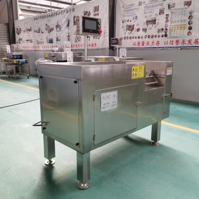 Factory Supply Industrial Fresh Meat Cube Cutting Frozen Chicken Meat Beef And Bone Cutting Machine On Sale