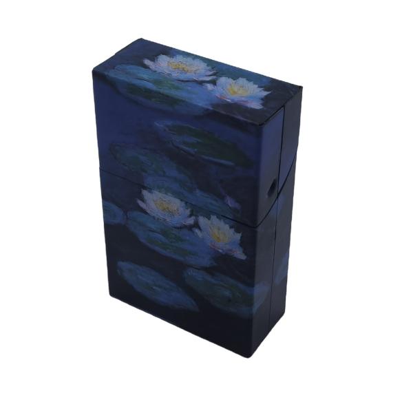 Vintage Tin Gift Box Cigarette Tin Case Packaging Holder For Crafting Decorating