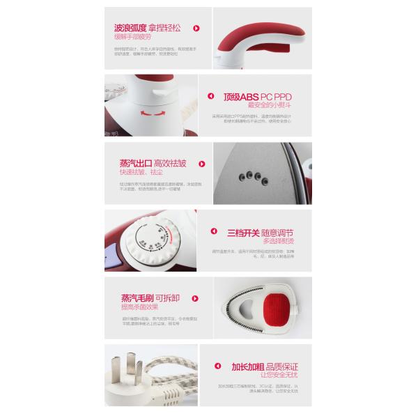 Private Mold LM-688A Travel Iron Burst of Steam Function for Smooth Ironing