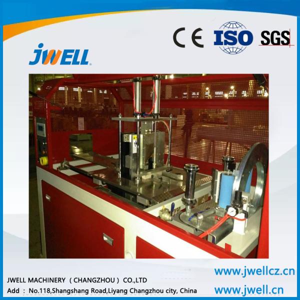 Automatic Plastic Extrusion Plant With Hall Off Unit For Producing WPC Decoration