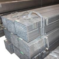 Tubos cuadrados corrugados Tubos de acero galvanizados Tubos de hierro rectangulares para carports