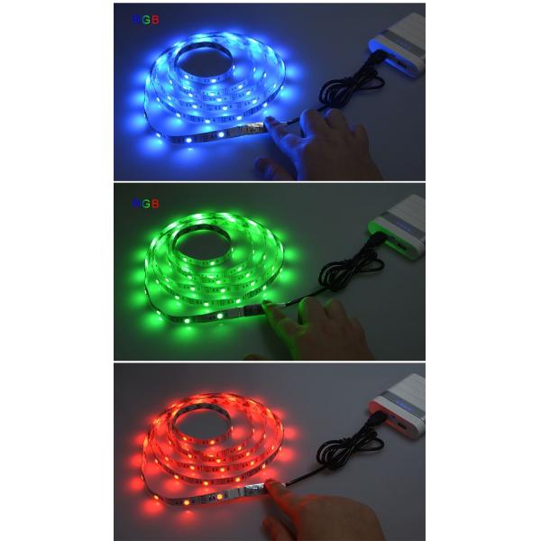 5В USB 5050 самоклеящаяся светодиодная лента RGB 5000 мм адресной светодиодной ленты