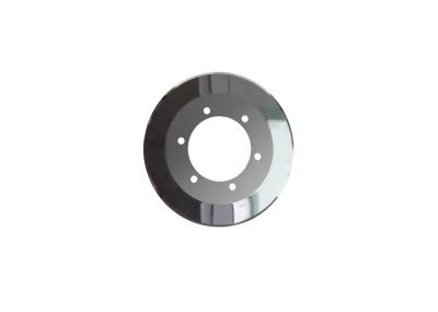 89-92.6HRA Tungsten Carbide Slitter Blades For Textiles / Plastics Wear Resistance