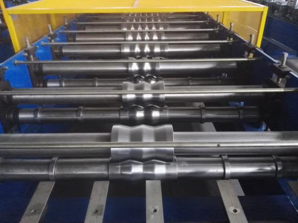 Omron Encoder Corrugated Steel Forming Machine 13 - 30 Roller Stations