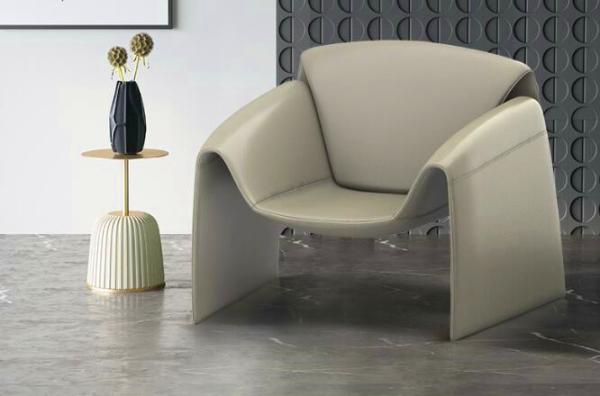 New Design Leather Chair Customized Leisure Lounge Chair Living Room Chairs