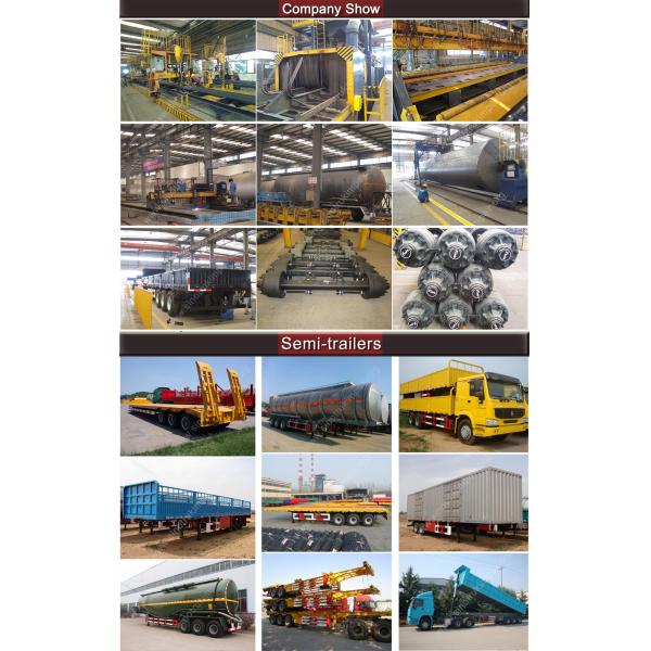 Tri трейлер CCC танка осевого масла 40000L дозаправляет Semi прицеп для трактора