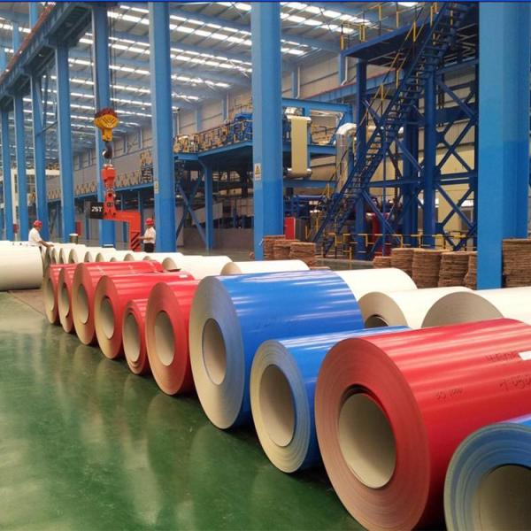 Cold Rolled Prepainted Galvanized Steel Coils 0.2 - 4.0mm ISO9001