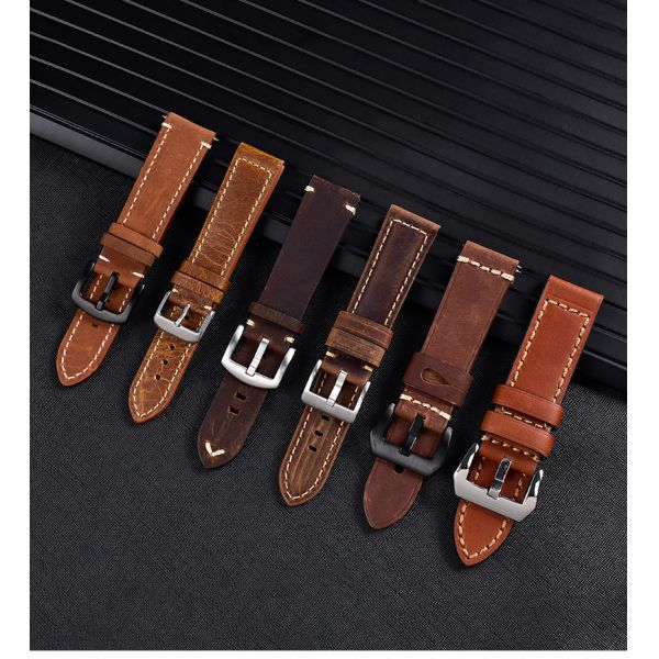 Wasteland-inspired Genuine Leather Strap