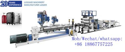 High quality easy operation Suitcase Extrusion Machine in whole line luggage production