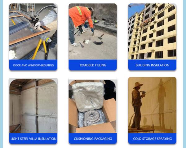 Polyurethane Polyurea Spray Foam Insulation Equipment Contractor Foam Rigs