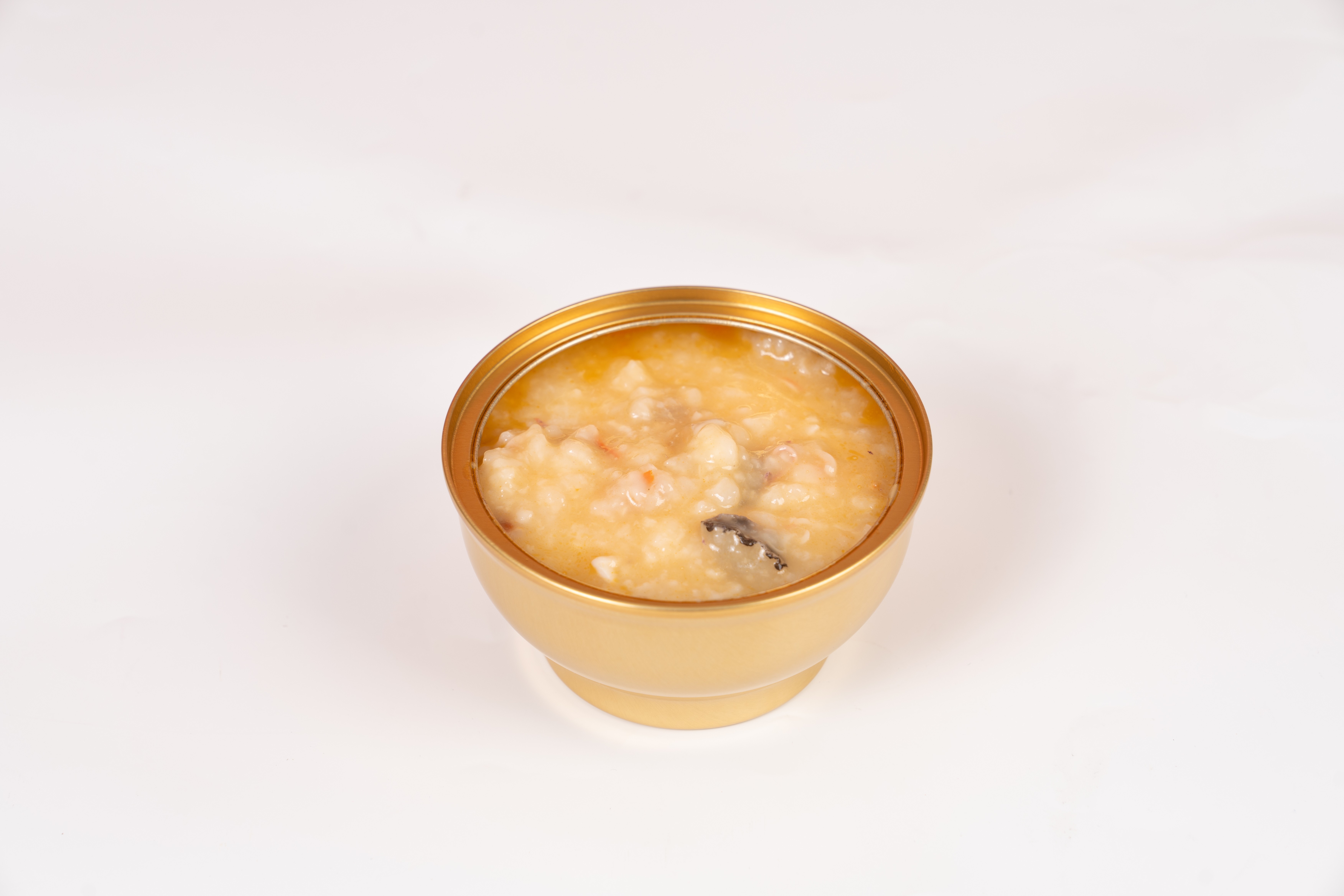 Contains Soy And Gluten Abalone Seafood Congee Crafted For Consumption Once Or Twice Daily As A Meal Substitute And Taste
