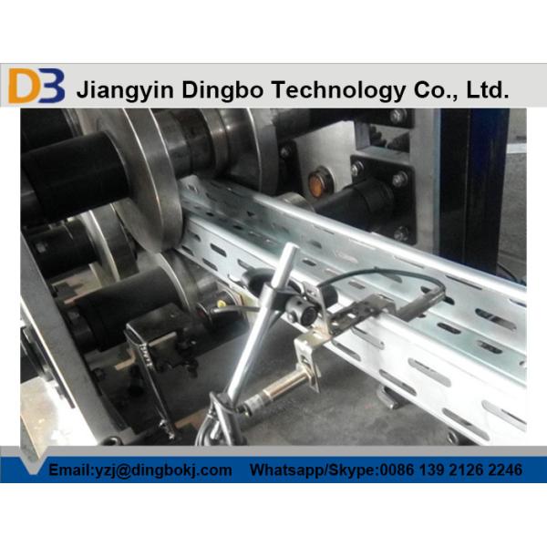 Automatic Galvanized Steel Cable Tray Manufacturing Machine With Punching Part