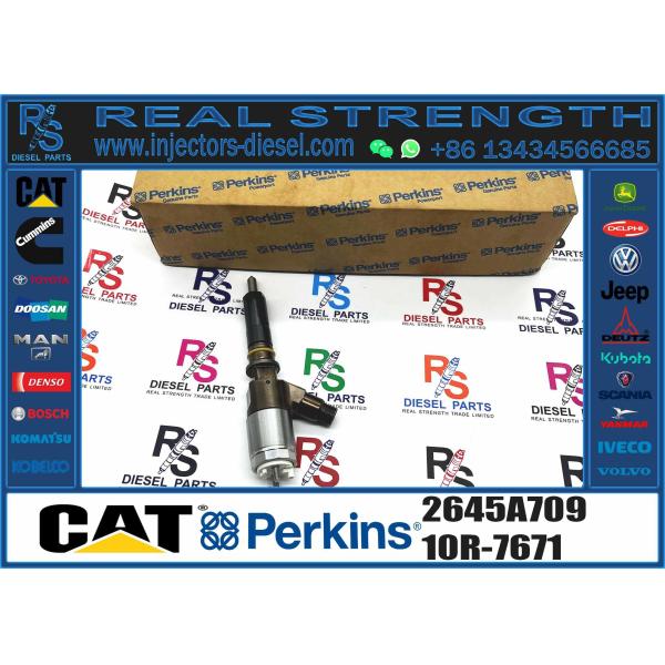 320D Diesel Common Rail Fuel Injectors 10R-7672 320-0680 For Caterpillar CAT C4.4 C6.6 Engine PERKINS 2645A747