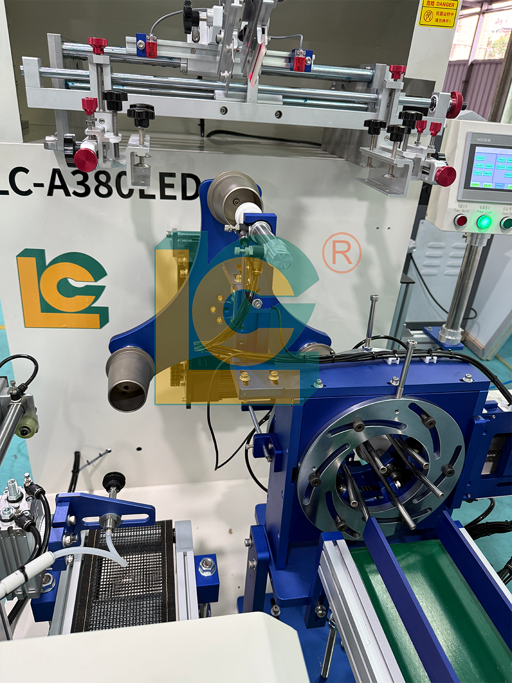 LC Automatic Three-Station Single-Color Cup Screen Printing Machine