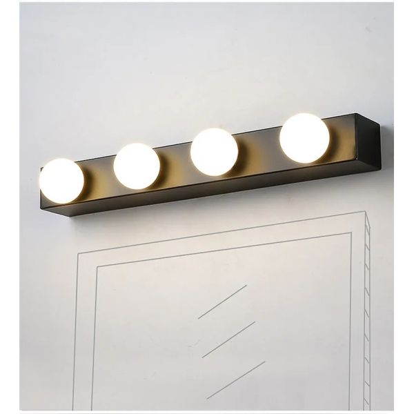 Bathroom Decor Mirror Light Dimming Cabinet Makeup Lights ball Around Mirror Wall Lamps (WH-MR-77)
