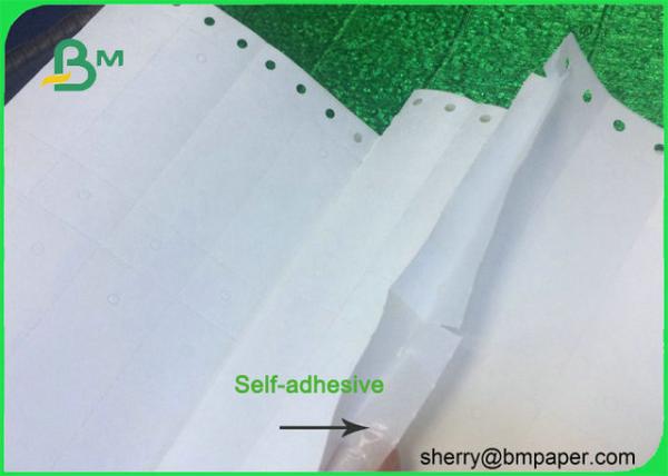 Papier permanent blanc imperméable d'étiquette adhésive de Tearproof Gloosy Tyvek