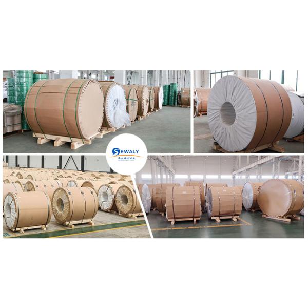 Bobinas de aire acondicionado de aluminio recubiertas 1050 1060 1070 1100 Serie 1000
