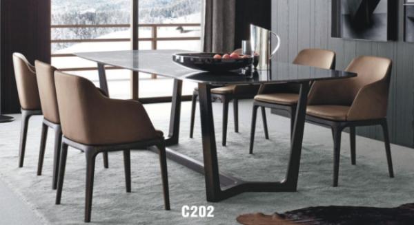 North Europe style solid wood dining room chair furniture