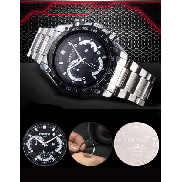 029A Stainless Steel Watch for Man Men Business Watches Wholesale Small MOQ Steel Watch