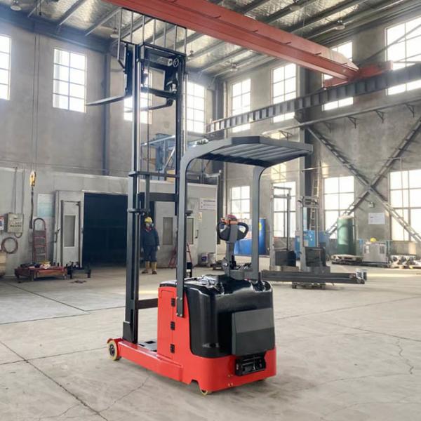 Red CQD15A-30 Walkie Stacker With Reach 1500kg Battery Reach Truck