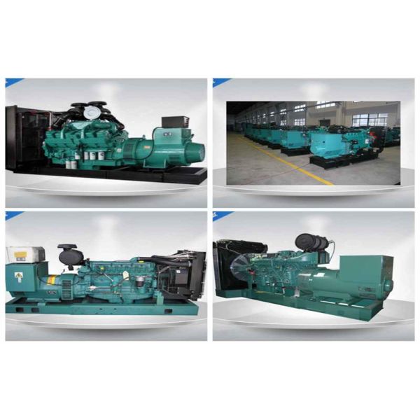 364kw Open Three Phase Industrial Generator Set Silent With Stamford Alternator