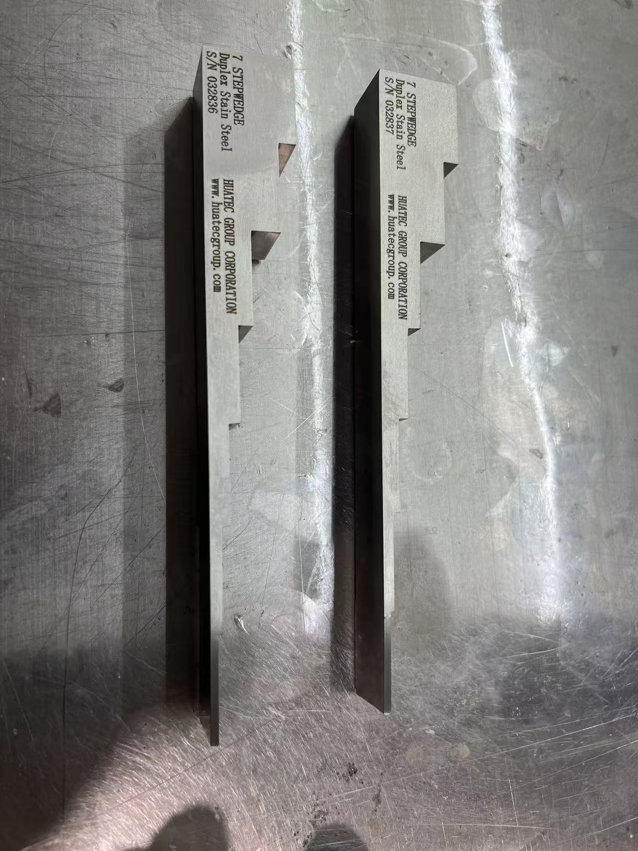 7 Steps Standard Ultrasonic Thickness Calibration Block CS 2-3-5-8-12-20-25mm for NDT Testing