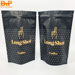 Gravure Printing MOQ 100 Ziplock Doypack Stand Up Bag Customized Logo Digital Printing Moisture Proof Packaging Coffee Tea