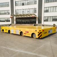 Transporte de carga pesada de 160 toneladas Trolley de transferência de bateria industrial