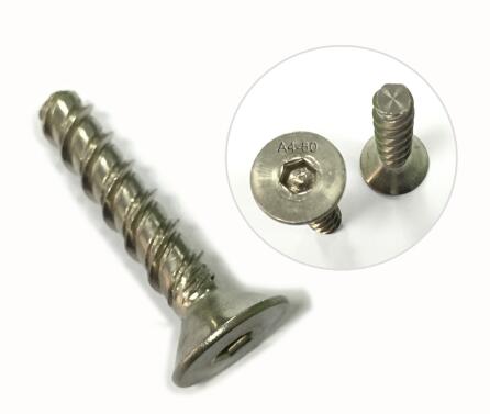 SS Torx Slotted Concrete Flange Head Screws 10.9 Class Alloy Steel Material