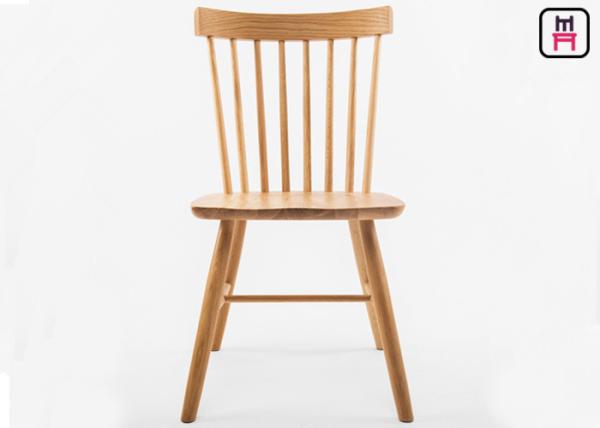 Walnut Window Back Wood Restaurant Chairs Solid Wood American Windsor Chair