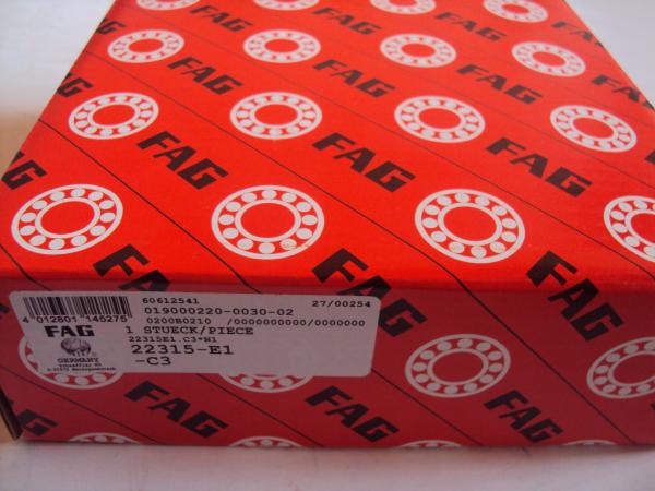 SKF FAG Spherical Taper Roller Bearing 22315E C3 75 x 160 x 55 MM For Electric Machine
