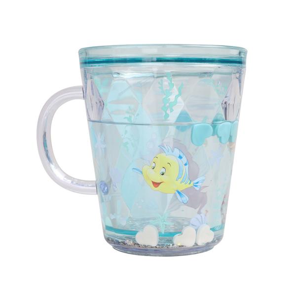Tea Coffee Double Wall Plastic Cup With Handles 9.5X9.5X11.5cm