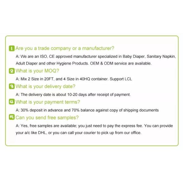 Взрослое сырье пеленки напечатало полностью Breathable фильм слоения