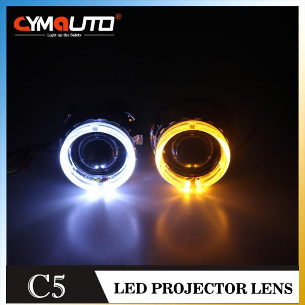 O veículo Crystal Headlight Shrouds xênon do Bi de 3,0 polegadas escondeu a tampa da lente do projetor