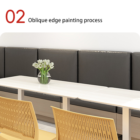 Table à manger moderne Cuisine contemporaine Meubles de salon Vitrage Bois Matériaux d'acier plié Utilisation à domicile Support personnalisation