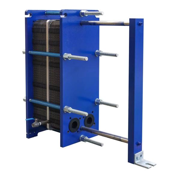 M15M High-quality Stainless Steel Gasket Plate Heat Exchanger, a Heat Exchange Equipment in the Field of Milk Processing.