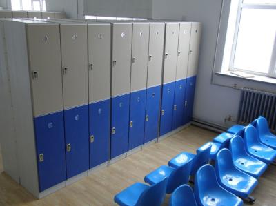 2000 * 933 * 470mm Changing Room Lockers 3 Comparts 3 Column For Employee