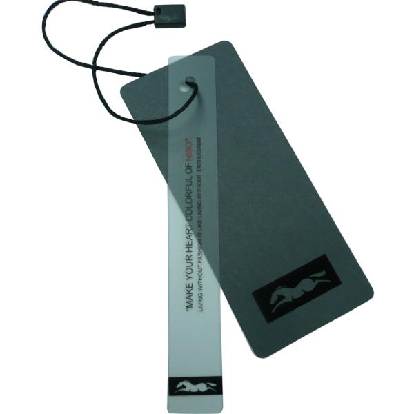 Eco Friendly Matte Paper Printed Clothing Hang Tags For Garment Accessory