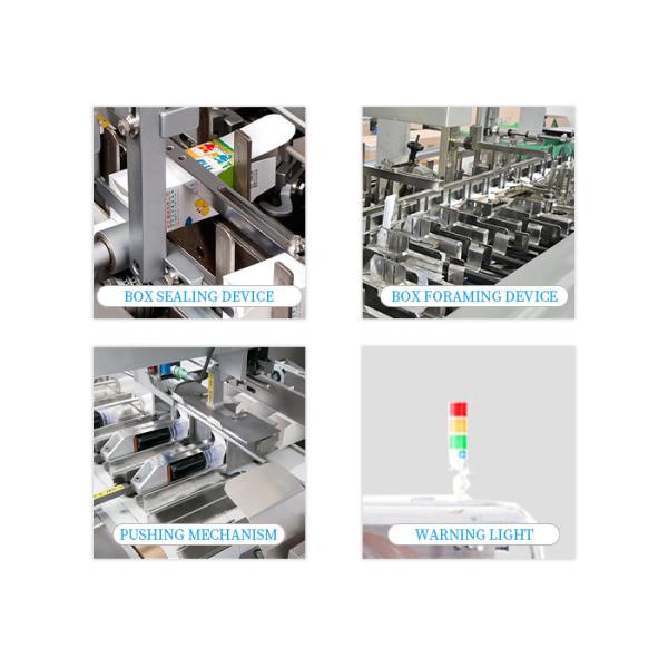 Carton Box Forming Packaging Sealing Machine For Glove Food Beverage