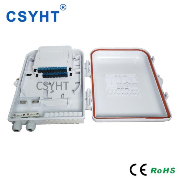 FC SC LC Fiber Cable Junction Enclosure 16 Core For Tube Splitter