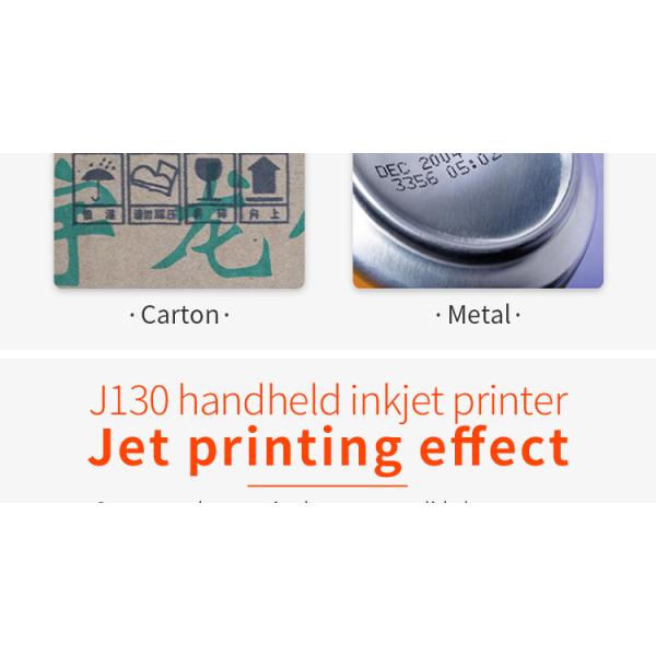 J130 Intelligent Handheld Inkjet Printer for Digital Paper Printing and Coding Needs