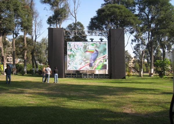 Arrendamento magro exterior fino do painel do diodo emissor de luz de Utra P8 P10 P6.6 640x640mm SMD