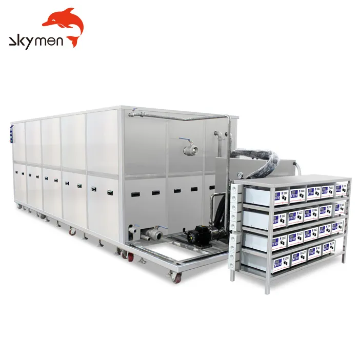 8000L Industrial Ultrasonic Cleaner Tank 28/40kHz for Air Cooler