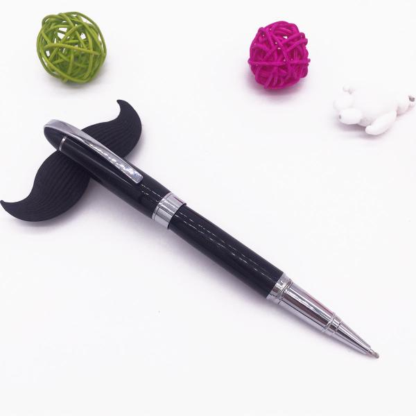 business best pen luxury sliver part metal pen silk printing logo